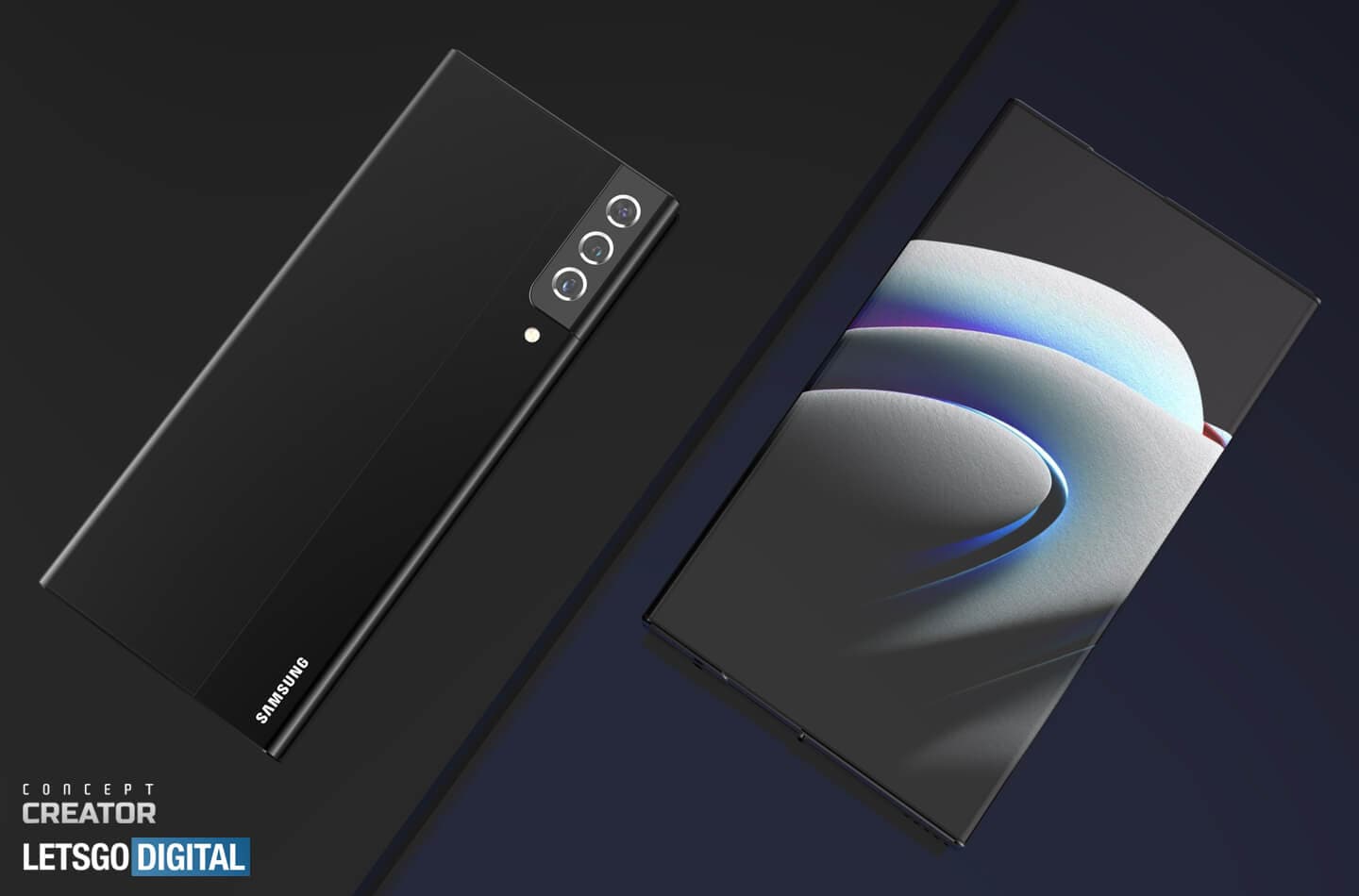 Además de estar terminada, la serie Galaxy Note podría evolucionar y volverse enrollable (video y fotos)