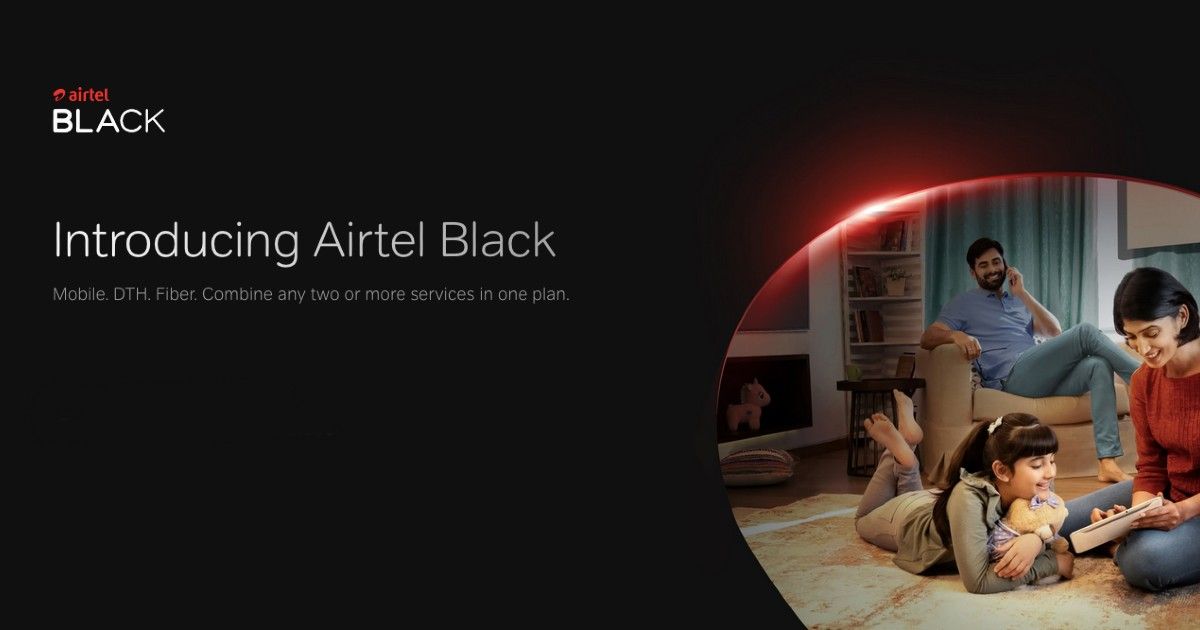 Airtel Black All-in-One Mobile, Fiber Broadband, DTH Service Plan Anunciado: Características, ...