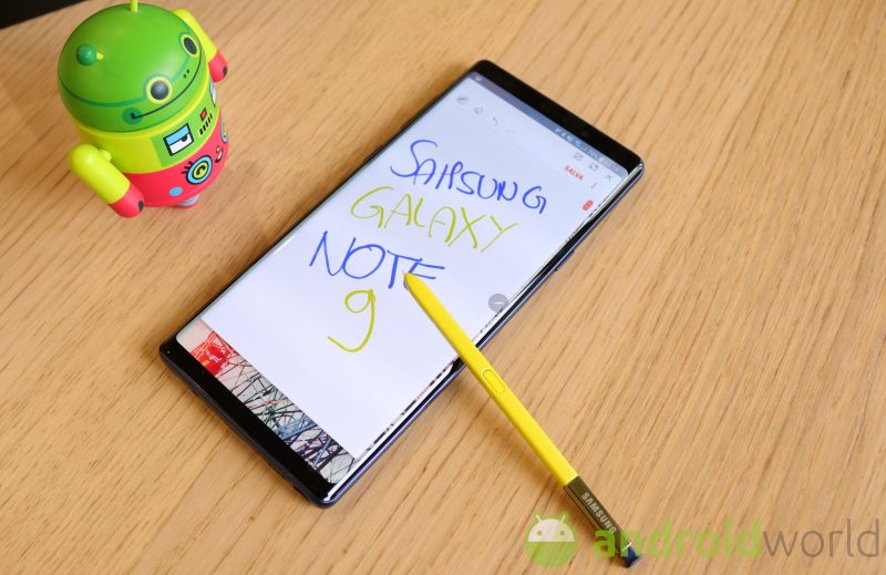 Android Pie su Galaxy Note 9 introdurrà anche l'interfaccia utente rinnovata