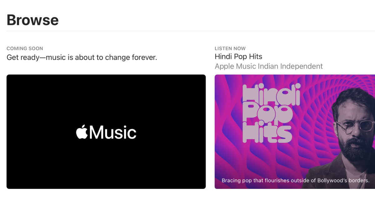 Apple Music 'Prepárate: la música está a punto de cambiar para siempre' ...