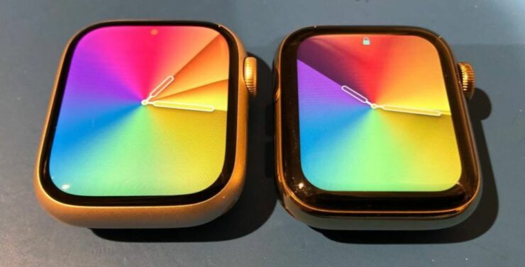 Apple Watch Series 7 en comparación con Apple Watch Series 6: la visualización de la novedad es realmente enorme