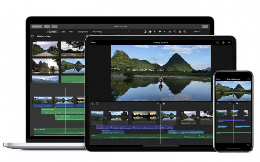 Apple actualizó iMovie para iPhone 12