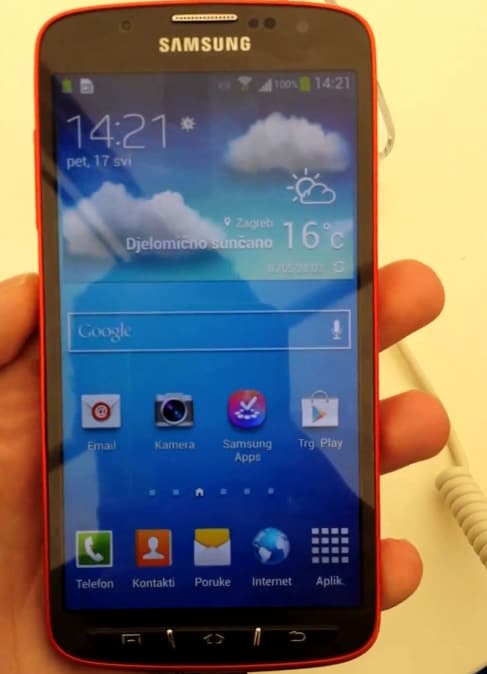 Ecco un primo breve video del Galaxy S4 Active, ma restano dubbi sulle caratteristiche tecniche