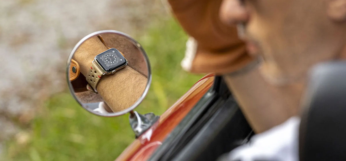 Bandwerk presenta las correas de Apple Watch para autos antiguos