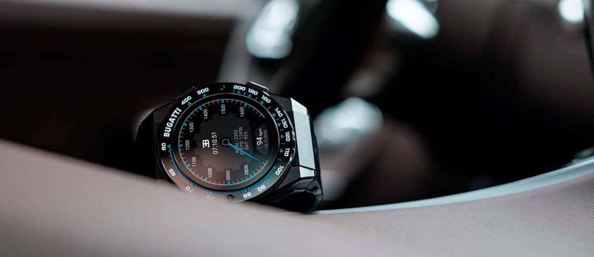 Bugatti introduceerde een serie slimme horloges