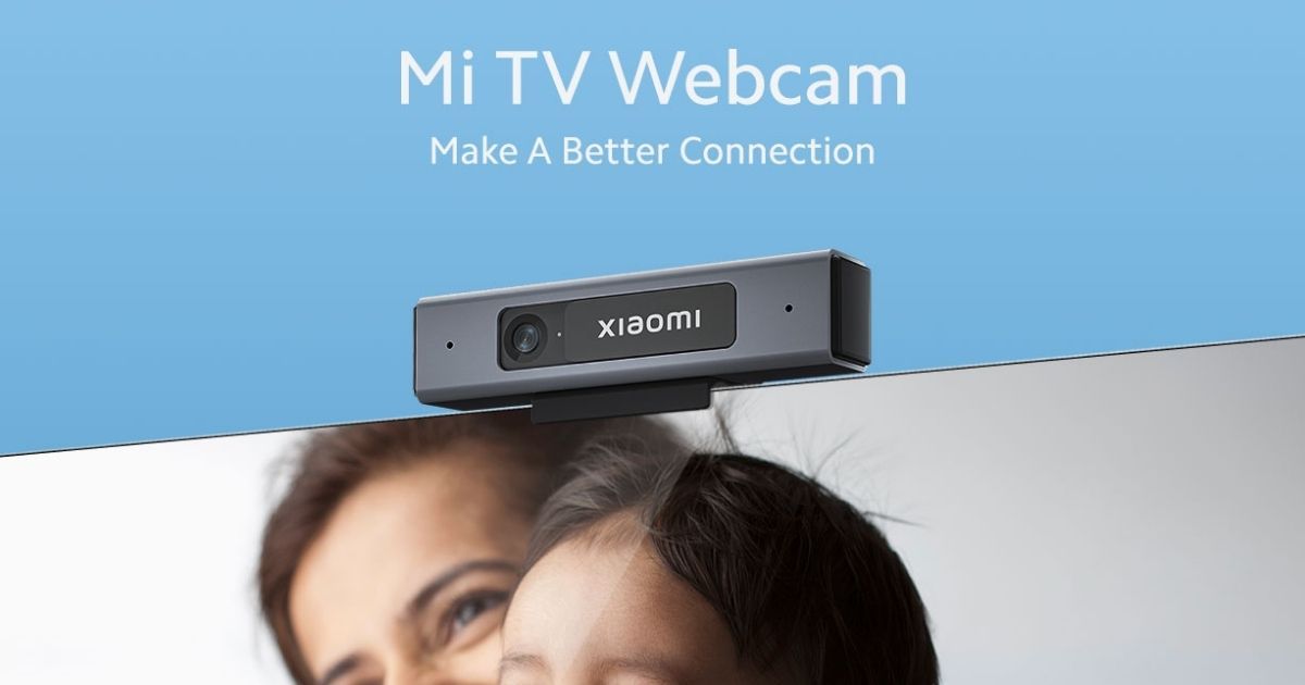Cámara web Xiaomi Mi TV con obturador de privacidad, lanzamiento de Plug and Play ...