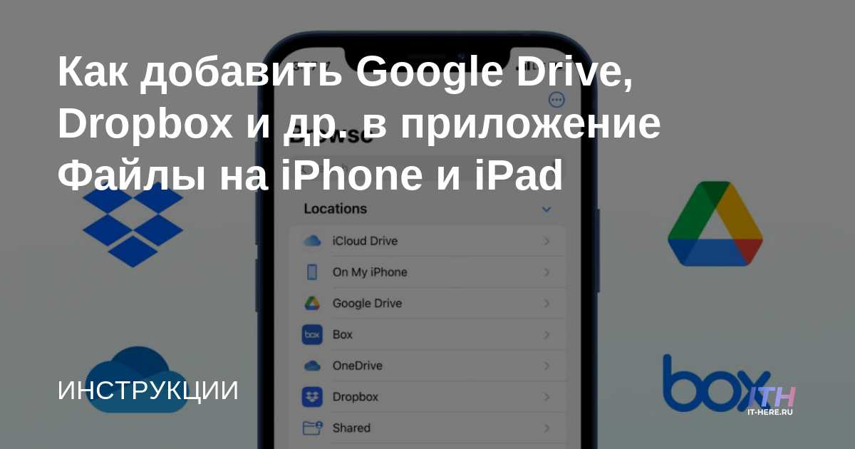 Cómo agregar Google Drive, Dropbox y más a la aplicación Archivos en iPhone y iPad