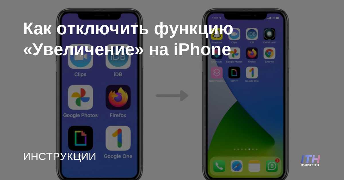 Cómo reducir la imagen de la pantalla en iPhone