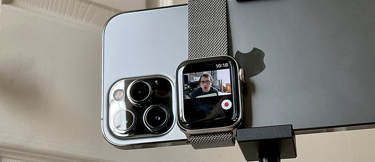 Cómo usar Apple Watch como control remoto de la cámara de un iPhone