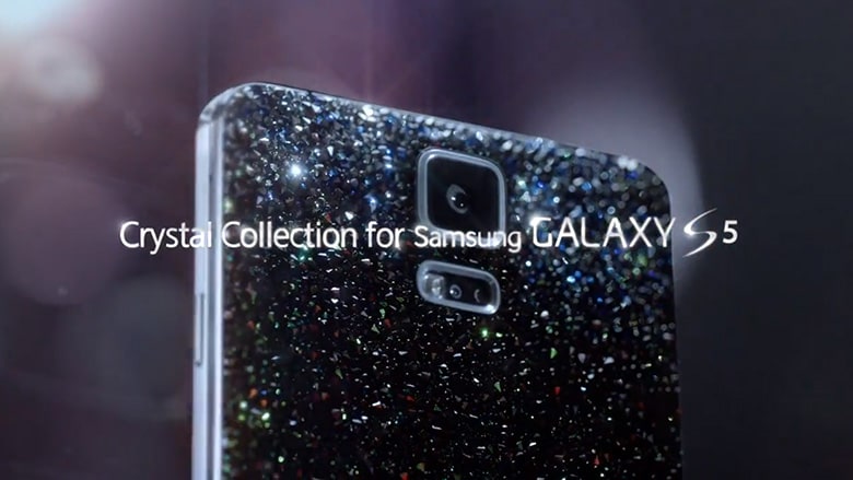 Galaxy S5 di cristallo: Samsung e Swarovski nuovamente assieme (video)