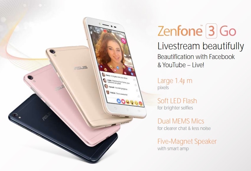 Scopriamo ASUS ZenFone 3 Go, un nuovo entry-level in arrivo