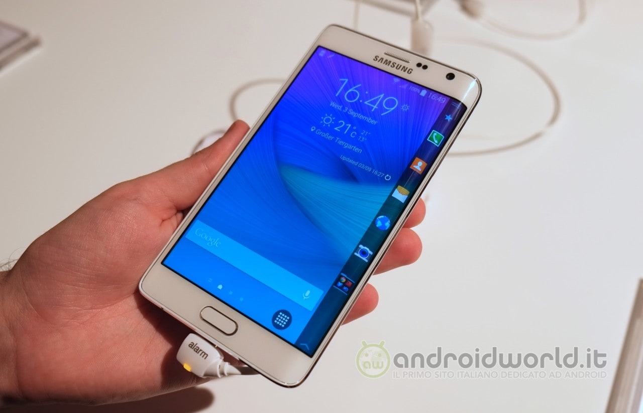 Il Galaxy Note Edge è un &quot;concept in edizione limitata&quot;, parola di Samsung