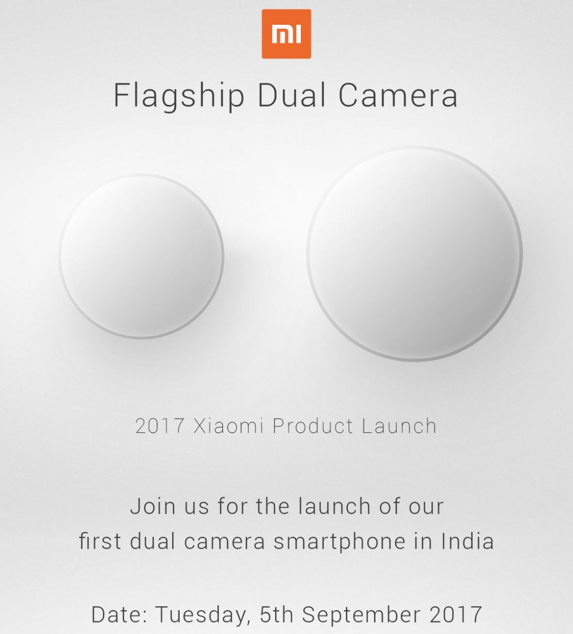 Flagship dual camera di Xiaomi in arrivo il 5 settembre, ma forse l'abbiamo già visto