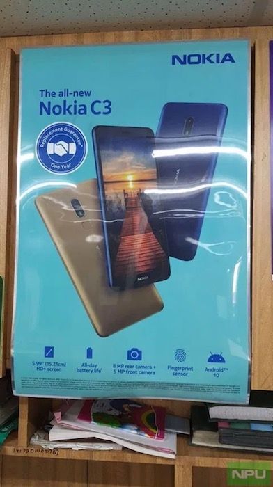 Nokia C3 India-poster