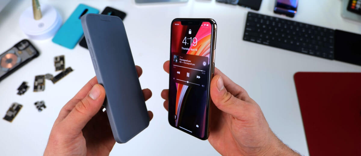 El prototipo del iPhone 12 Pro Max apareció en el video.