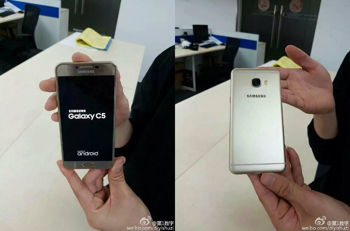 In questo fogliolino in cinese dovrebbe esserci tutta la verità su Galaxy C5 e Galaxy C7