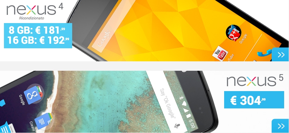 Expansys insiste con gli smartphone di Google: Nexus 5 a partire da 304€