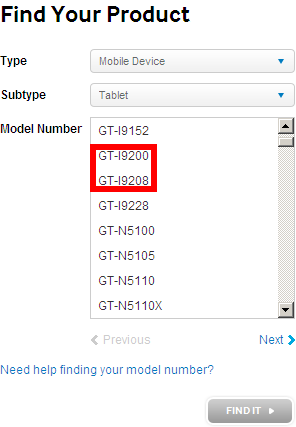 GT-I9200 Galaxy Fonblet 6.3 appare in un sito coreano