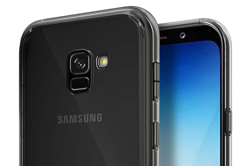 Galaxy A5 2018 sigue mostrando su Infinity Display, esta vez dentro de una funda (foto)