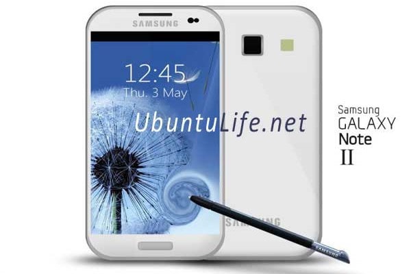 ¿Se dará a conocer el Samsung Galaxy Note II el 15 de agosto?