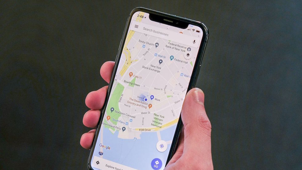 Google Maps actualizado en iPhone: búsqueda de lugares cercanos e información sobre lugares cercanos
