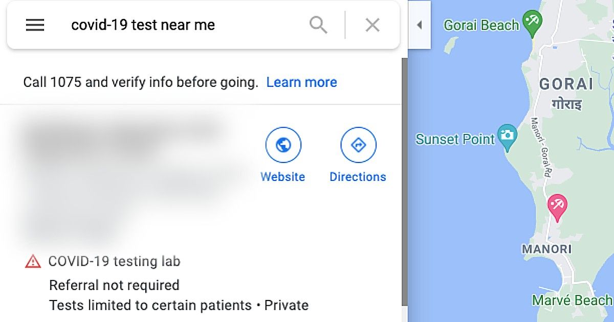 Google Maps en India puede apuntar hacia la vacuna COVID-19 más cercana ...