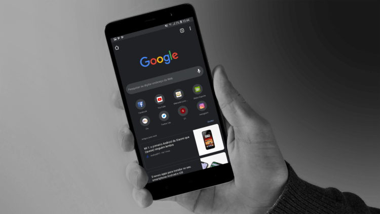Google finalmente hará que el tema nocturno de Chrome en Android sea completamente funcional