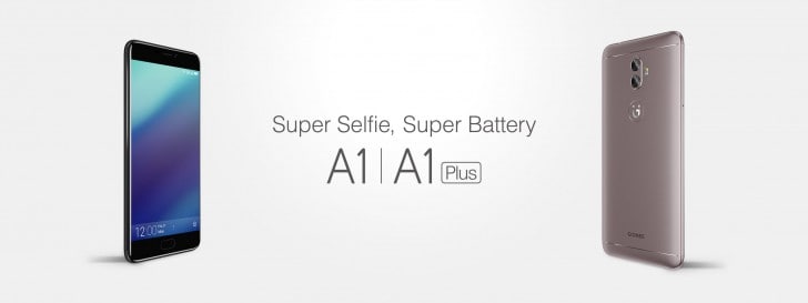 Grandes baterías y selfies espectaculares: aquí está la solución de Gionee para A1 y A1 Plus (foto)