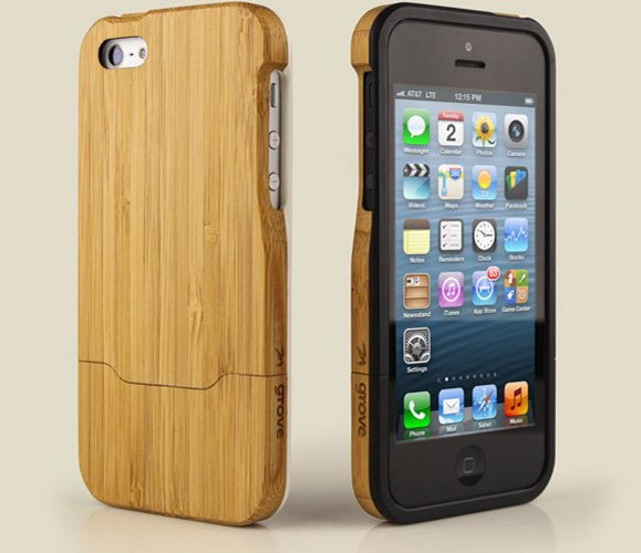 bamboe iphone hoesje