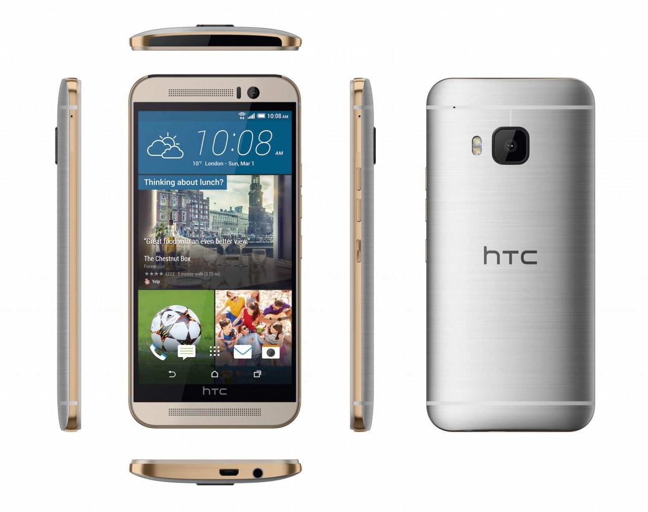 HTC One M9 ufficiale: &quot;l'apoteosi del design&quot; ha un sapore già visto (foto)