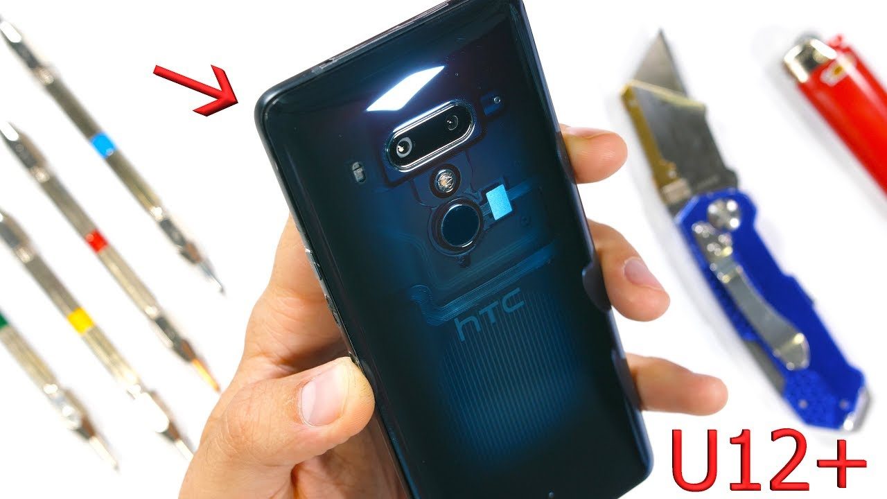 HTC U12+ nel test di resistenza di Zack: non è un fiasco, ma nemmeno un trionfo (video)