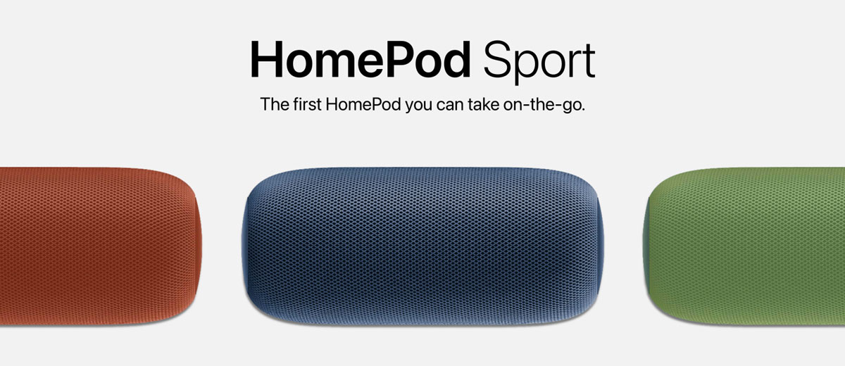 HomePod Sport Concept: el primer HomePod portátil