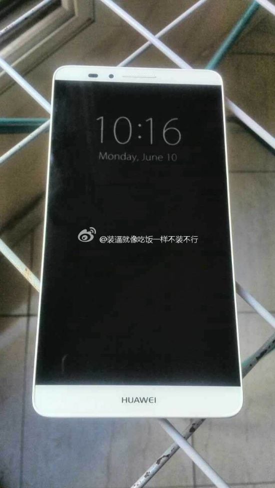 Huawei Ascend Mate 7 en dos nuevas imágenes, con lector de huellas (foto)