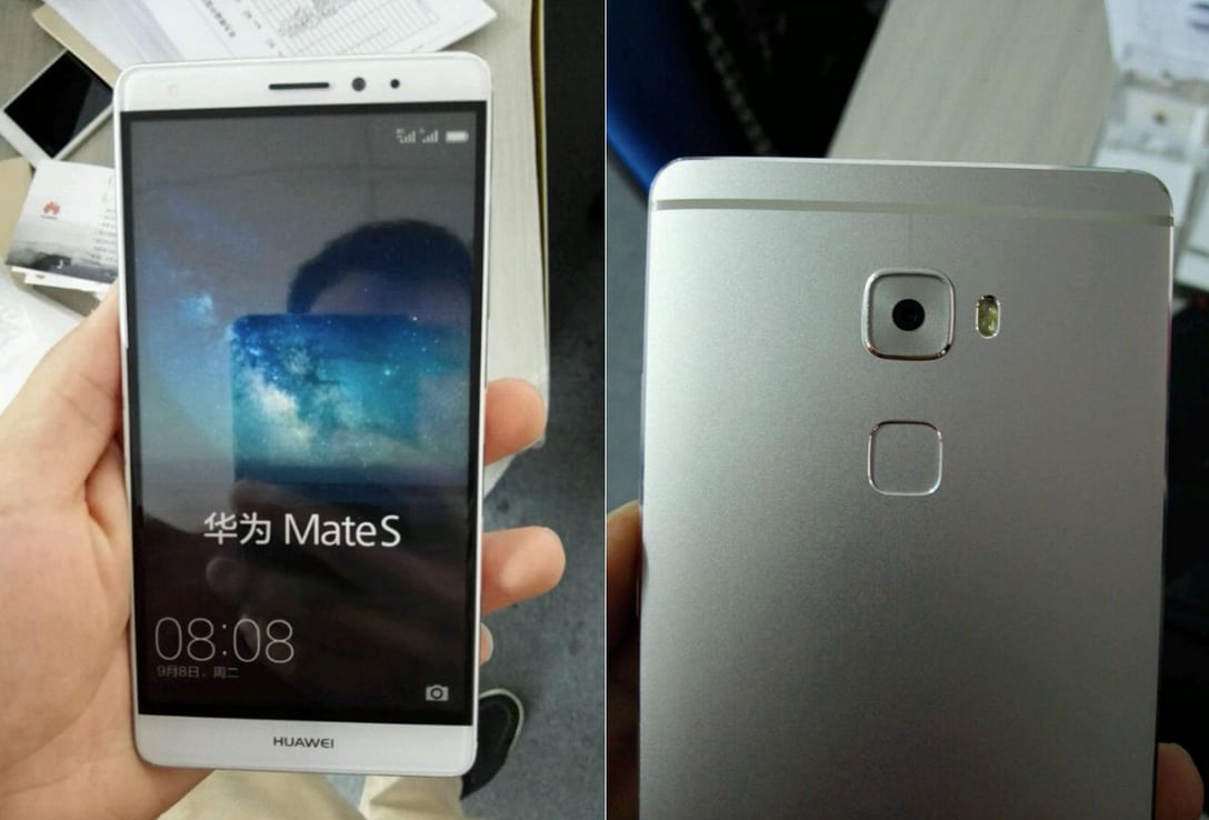 Huawei Mate S si mostra finalmente in foto dal vivo (non sfocate)