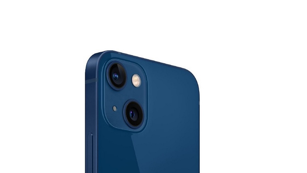 IPhone 13 "en vivo" en azul y con una cámara en diagonal: así será