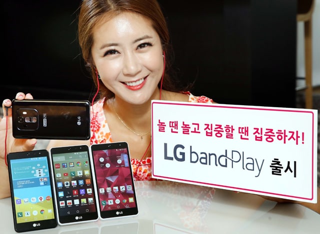 LG Band Play confía en el audio y la cámara para complacer al público joven