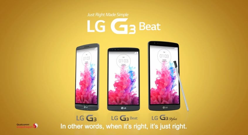 LG G3 Stylus: nuevo teléfono inteligente presentado por un video oficial (fotos y videos)