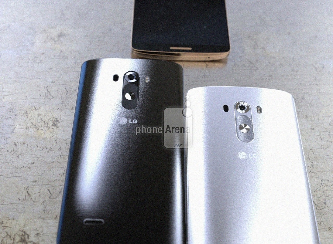 LG G3: ecco il retro in plastica con effetto metallico