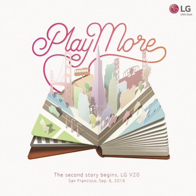 LG V20 sarà presentato il 6 settembre a San Francisco