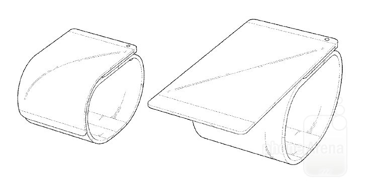 LG patenta un teléfono inteligente flexible que se adhiere a una pulsera (foto)