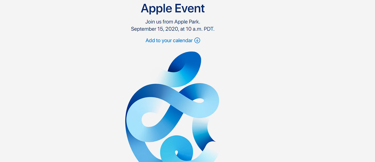 La presentación de Apple de septiembre tendrá lugar el 15 de septiembre