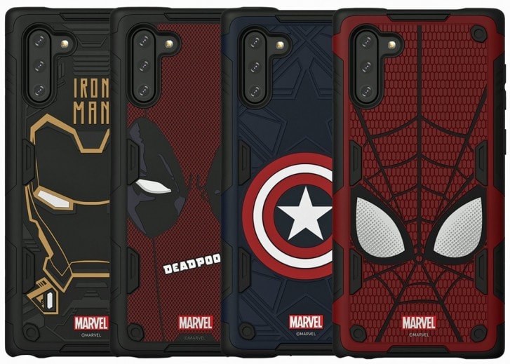 Las carcasas de Marvel también protegerán Galaxy Note 10 y 10+: también tendrán NFC para personalizar el tema (foto)
