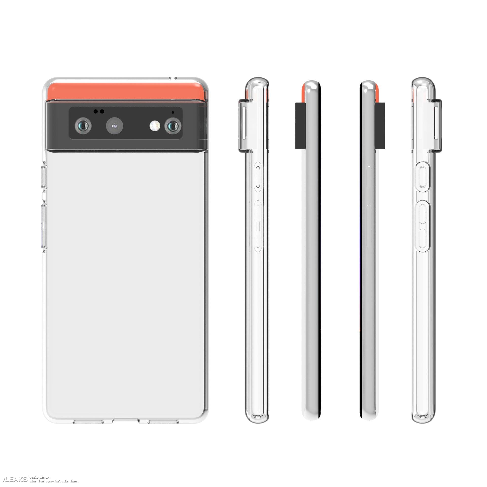Las fundas protectoras para Google Pixel 6 confirman el diseño ya surgido de este smartphone (foto) (actualizado)