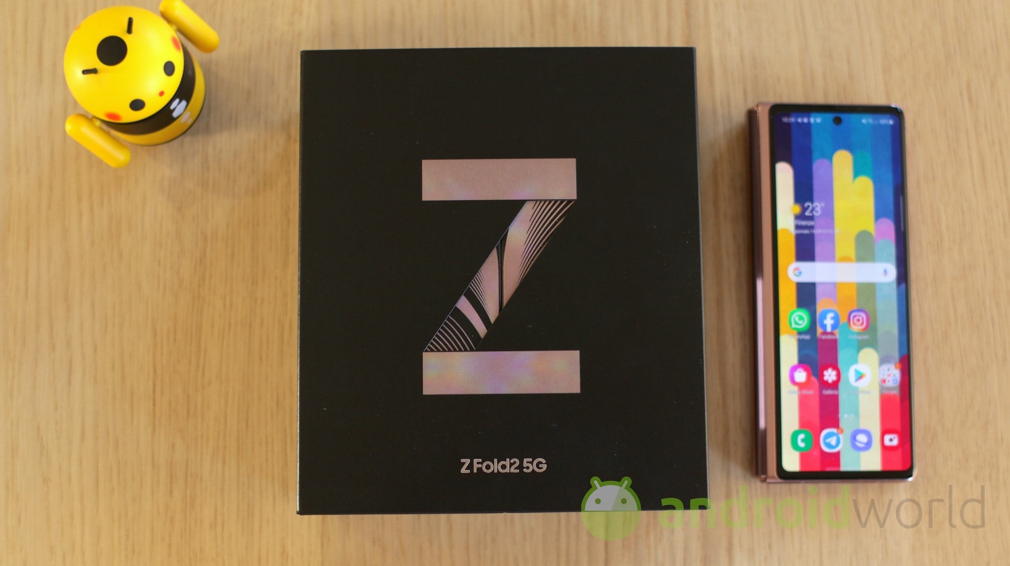 Le novità di Galaxy Z Fold 3 riguarderanno anche le colorazioni