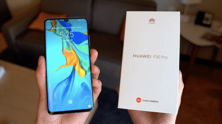 Las pantallas de Huawei P30 y P30 Pro se enfrían aún más después de la actualización del teléfono inteligente