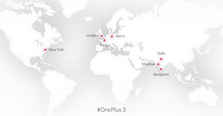 Londra, Parigi, Berlino: se il 15 giugno vi troverete da quelle parti, potrete acquistare OnePlus 3