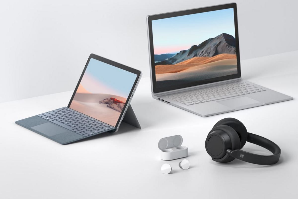 Microsoft Surface Book 3, Surface Go 2 y Surface Headphones 2 ...