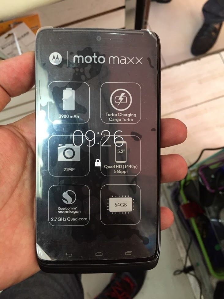 Moto Maxx existe y realmente parece una versión internacional del Droid Turbo (foto)