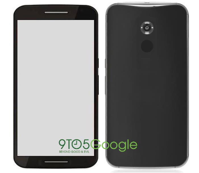 Motorola Nexus 6 / X Shamu in un primo mock-up: un Moto X 2014 da 5,92'' QHD