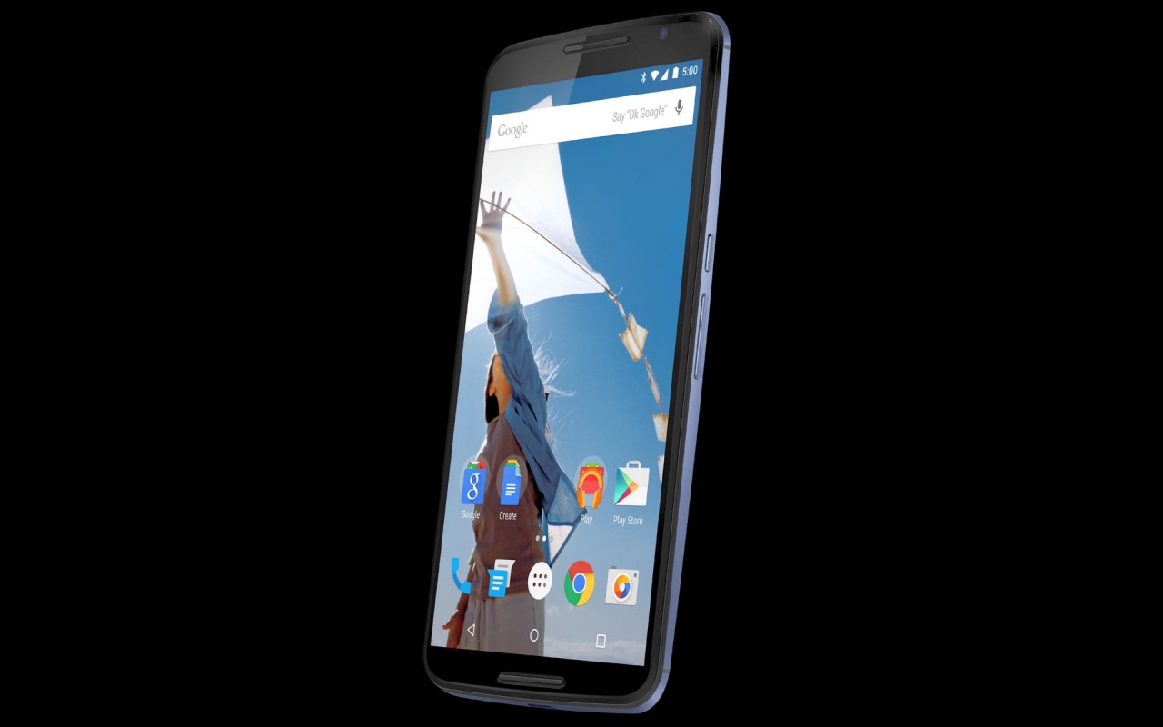Motorola Nexus 6 in un presunto render ufficiale che &quot;conferma&quot; Android 5.0